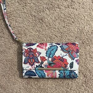 Floral Wristlet Clutch
